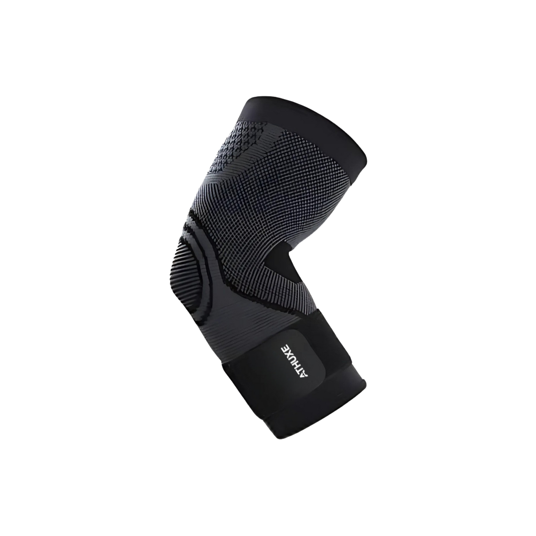 Athuxe Elbow Compression Sleeve – Neoprene Support Brace for Pain Relief, Tennis, Weightlifting & Fitness – Men & Women