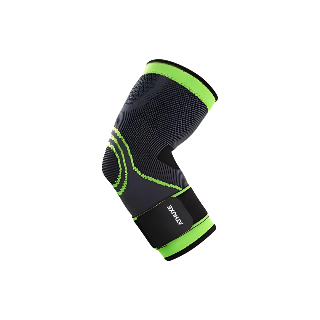 Athuxe Elbow Compression Sleeve – Neoprene Support Brace for Pain Relief, Tennis, Weightlifting & Fitness – Men & Women