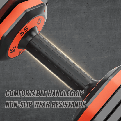 Adjustable Dumbbell Set 2x 25LB Dumbbell for Men & Women Body Building Training